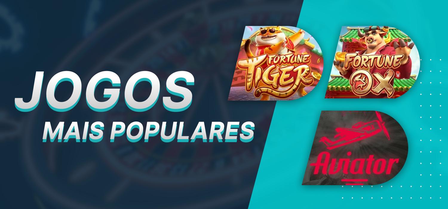 jogos mais populares no cassino davbet